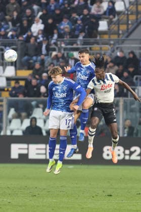 ComoÕs ComoÕs Jesus Rodriguez during the Serie A soccer match between Como and Atalanta at the Giuseppe Sinigaglia stadium in Como, north Italy - February 1, 2026 - Soccer.  Copyright: xAntonioxSaiai LaPressex