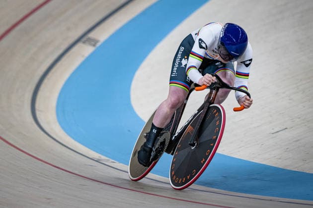 VAN DER PEET Steffie: UEC Track cycling, Rad, Radsport, Bahnrad, Bahn European Championships Konya 2026 VAN DER PEET Steffie ( NED ) Netherlands Querformat - quer - horizontal - Landscape - Event Veranstaltung: UEC Track Cycling European Championships 2026 - Category Kategorie: Cycling - Track Cycling European Championships - Location Ort: Asia - Turkey - Konya - Discipline: Team Sprint - Category: Elite Women - Distance: ... m - Date Datum: 01.02.2026 Sunday Day 1 -