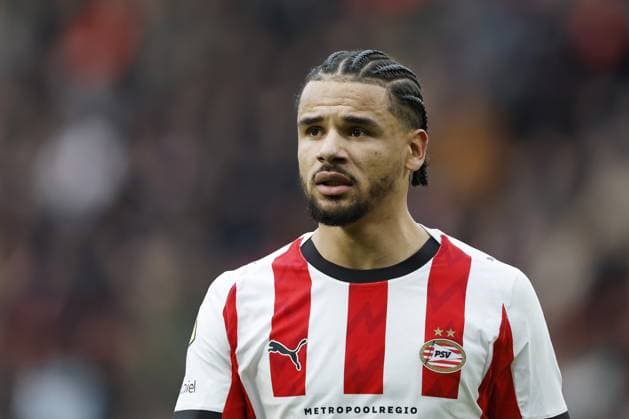 EINDHOVEN - Armando Obispo of PSV Eindhoven during the Dutch Eredivisie match between PSV and Feyenoord at the Phillips Stadium on February 1, 2026, in Eindhoven, Netherlands. MAURICE VAN STEEN ANP Eredivisie 2025-2026 xVIxANPxSportx xxANPxIVx 549342483 originalFilename: 549342483.jpg