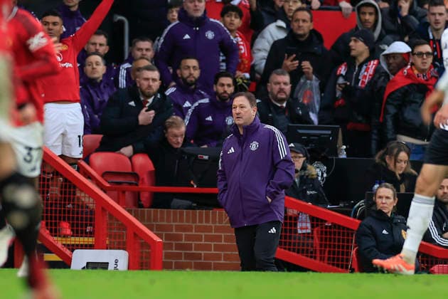 Manchester United, ManU v Fulham, Premier League Steve Holland the Manchester United assistant coach during the Premier League match between Manchester United and Fulham at Old Trafford, Manchester, UK on 1 February 2026. Manchester Old Trafford Greater Manchester UK Editorial use only DataCo restrictions apply See www.football-dataco.com , Copyright: xConorxMolloyx PSI-23668-0109