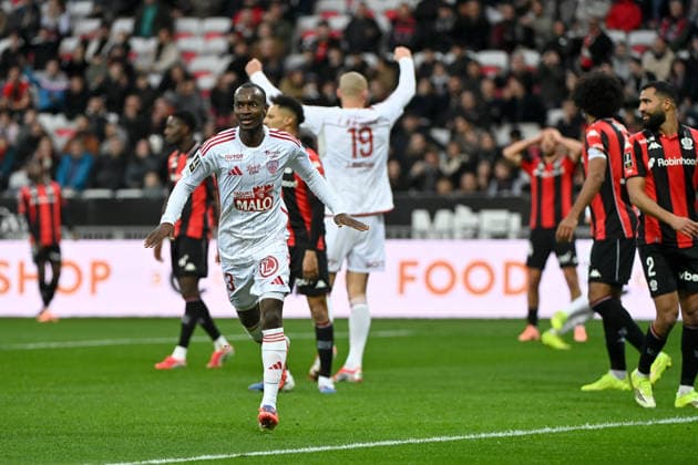 OGC Nice v Stade Brestois 29 - Ligue 1 McDonald s 2025 2026 23 Kamory DOUMBIA (sb29) during the Ligue 1 McDonald s match between Nice and Brest at Allianz Riviera on February 1, 2026 in Nice, France. Nice France  Copyright: xFEPx 776348269