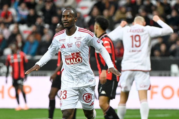OGC Nice v Stade Brestois 29 - Ligue 1 McDonald s 2025 2026 23 Kamory DOUMBIA (sb29) during the Ligue 1 McDonald s match between Nice and Brest at Allianz Riviera on February 1, 2026 in Nice, France. Nice France  Copyright: xFEPx 776348269