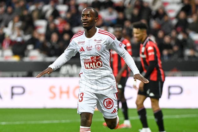 OGC Nice v Stade Brestois 29 - Ligue 1 McDonald s 2025 2026 23 Kamory DOUMBIA (sb29) during the Ligue 1 McDonald s match between Nice and Brest at Allianz Riviera on February 1, 2026 in Nice, France. Nice France  Copyright: xFEPx 776348269