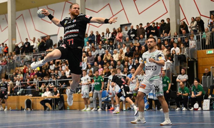 01.02.2026 - Handball - Saison 2025 2026 - Testspiel - Freundschaftsspiel : HC Erlangen HCE - Frisch Auf Göppingen - - xwoxzix - Maciej Gebala (77, HC Erlangen HCE )