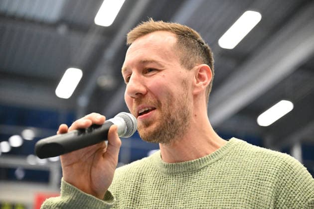 01.02.2026 - Handball - Saison 2025 2026 - Testspiel - Freundschaftsspiel : HC Erlangen HCE - Frisch Auf Göppingen - - xwoxzix - Nicolai Link