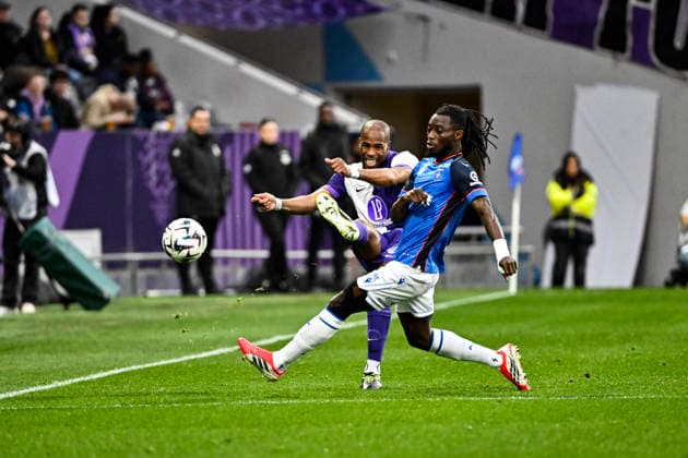 FOOTBALL : Toulouse vs Auxerre - 20eme Journee de Ligue1 McDonald S - Toulouse - 01 02 2026 Dijibril Sidibe (tfc) Toulouse  Copyright: xThierryxBretonx