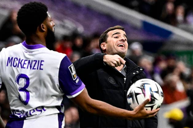 FOOTBALL : Toulouse vs Auxerre - 20eme Journee de Ligue1 McDonald S - Toulouse - 01 02 2026 Carles Martinez Novell (tfc) Toulouse  Copyright: xThierryxBretonx