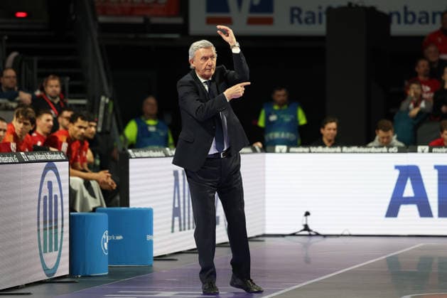 Svetislav Pesic (FC Bayern Basketball, Chef-Trainer) gestikuliert, GER, FC Bayern Basketball vs. ratiopharm Ulm, Basketball, easycredit Basketball Bundesliga, 18. Spieltag, Saison 2025 2026, 01.02.2026, GER, FC Bayern Basketball vs. ratiopharm Ulm, Basketball, easycredit Basketball Bundesliga, 18. Spieltag, Saison 2025 2026, 01.02.2026 Muenchen Copyright: xEibner-Pressefoto JennixMaulx EP_JML