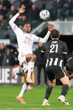 Angers SCO v FC Metz - Ligue 1 McDonald s 2025 2026 30 Habib DIALLO (fcm) during the Ligue 1 McDonald s match between Angers and Metz at Stade Raymond Kopa on February 1, 2026 in Angers, France. Angers France  Copyright: xFEPx 776348273