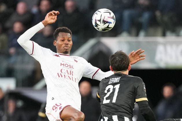 Angers SCO v FC Metz - Ligue 1 McDonald s 2025 2026 30 Habib DIALLO (fcm) during the Ligue 1 McDonald s match between Angers and Metz at Stade Raymond Kopa on February 1, 2026 in Angers, France. Angers France  Copyright: xFEPx 776348273