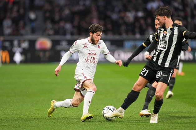 Angers SCO v FC Metz - Ligue 1 McDonald s 2025 2026 07 Giorgi TSITAICHVILI (fcm) during the Ligue 1 McDonald s match between Angers and Metz at Stade Raymond Kopa on February 1, 2026 in Angers, France. Angers France  Copyright: xFEPx 776348273