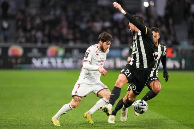 Angers SCO v FC Metz - Ligue 1 McDonald s 2025 2026 07 Giorgi TSITAICHVILI (fcm) during the Ligue 1 McDonald s match between Angers and Metz at Stade Raymond Kopa on February 1, 2026 in Angers, France. Angers France  Copyright: xFEPx 776348273