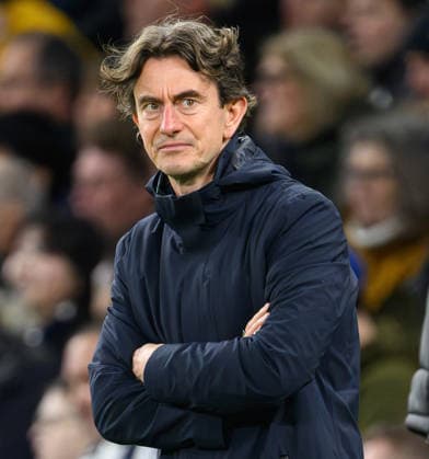 01 Feb 2026 - Tottenham v Manchester City - Premier League - Tottenham Hotspur Stadium - London. Tottenham v Manchester City - Premier League - Tottenham Hotspur Stadium - London. Tottenham Manager Thomas Frank. Picture : Mark Pain LONDON England  Copyright: xMarkxPainx