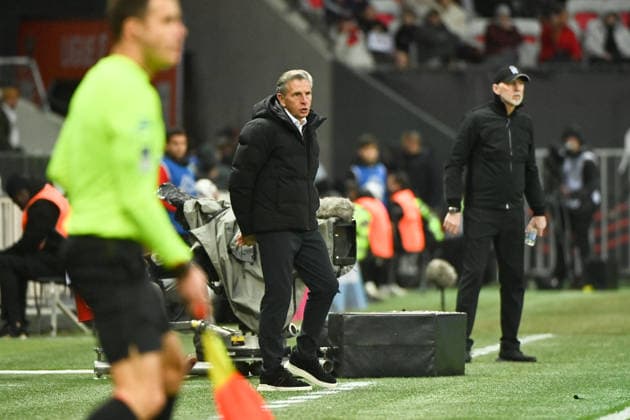 OGC Nice v Stade Brestois 29 - Ligue 1 McDonald s 2025 2026 Claude PUEL (Entraineur Nice OGCN) during the Ligue 1 McDonald s match between Nice and Brest at Allianz Riviera on February 1, 2026 in Nice, France. Nice France  Copyright: xFEPx 776348269