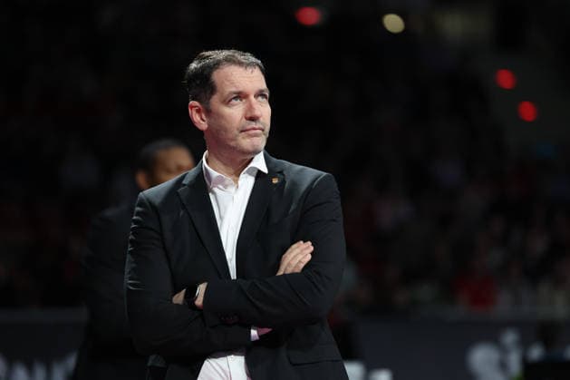 Ty Harrelson (ratiopharm Ulm, Chef-Trainer), GER, FC Bayern Basketball vs. ratiopharm Ulm, Basketball, easycredit Basketball Bundesliga, 18. Spieltag, Saison 2025 2026, 01.02.2026, GER, FC Bayern Basketball vs. ratiopharm Ulm, Basketball, easycredit Basketball Bundesliga, 18. Spieltag, Saison 2025 2026, 01.02.2026 Muenchen Copyright: xEibner-Pressefoto JennixMaulx EP_JML