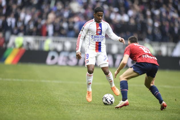 Football : Olympique Lyonnais v Lille LOSC - Ligue 1 - 01 02 2026 Endrick of Lyon during the French league 1 match between Olympique Lyonnais and Lille LOSC at Groupama Stadium Decines Charpieu Lyon France on February 01, 2026 LYONFrance  Copyright: xMouradxALLILIx