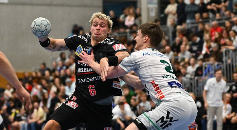 01.02.2026 - Handball - Saison 2025 2026 - Testspiel - Freundschaftsspiel : HC Erlangen HCE - Frisch Auf Göppingen - - xwoxzix - Marek Nissen (6, HC Erlangen HCE ) Oskar Neudeck (2, Frisch Auf Göppingen )
