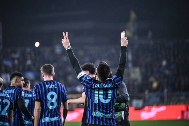 Lautaro Martinez of Inter FC celebrating after a goal during the Italian Serie A football match between US Cremonese and Inter FC on February 1, 2026 at Giuseppe Meazza San Siro Siro stadium in Milan, Italy. Photo Tiziano Ballabio  Copyright: xTizianoxBallabio IPAxSportx xipa-agency.netx xx IPA_70851768 IPA_Agency_IPA70851768