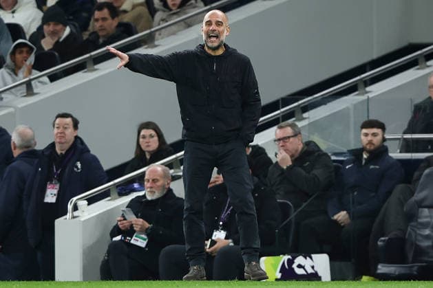Tottenham Hotspur v Manchester City, Premier League Manchester City manager Pep Guardiola during the Tottenham Hotspur v Manchester City Premier League match at the Tottenham Hotspur Stadium, London, England on 1 February 2026 Credit: Ian Stephen Every Second Media Editorial use only. All images are copyright Every Second Media Limited. No images may be reproduced without prior permission. All rights reserved. Premier League and Football League images are subject to licensing agreements with Football DataCo Limited. see https: www.football-dataco.com Copyright: xIMAGO EveryxSecondxMediax ESM-1780-0042 IanxStephenx xEveryxSecondxMediax