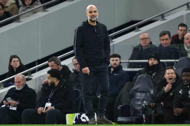 Tottenham Hotspur v Manchester City, Premier League Manchester City manager Pep Guardiola during the Tottenham Hotspur v Manchester City Premier League match at the Tottenham Hotspur Stadium, London, England on 1 February 2026 Credit: Ian Stephen Every Second Media Editorial use only. All images are copyright Every Second Media Limited. No images may be reproduced without prior permission. All rights reserved. Premier League and Football League images are subject to licensing agreements with Football DataCo Limited. see https: www.football-dataco.com Copyright: xIMAGO EveryxSecondxMediax ESM-1780-0044 IanxStephenx xEveryxSecondxMediax
