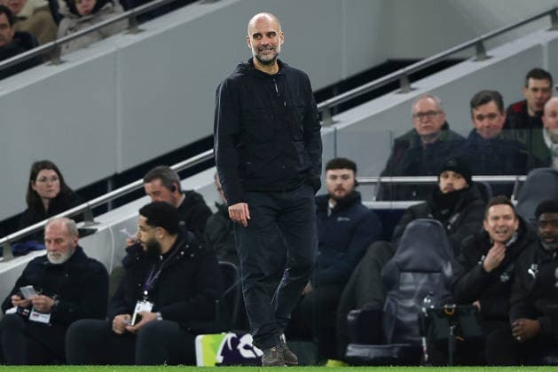 Tottenham Hotspur v Manchester City, Premier League Manchester City manager Pep Guardiola during the Tottenham Hotspur v Manchester City Premier League match at the Tottenham Hotspur Stadium, London, England on 1 February 2026 Credit: Ian Stephen Every Second Media Editorial use only. All images are copyright Every Second Media Limited. No images may be reproduced without prior permission. All rights reserved. Premier League and Football League images are subject to licensing agreements with Football DataCo Limited. see https: www.football-dataco.com Copyright: xIMAGO EveryxSecondxMediax ESM-1780-0045 IanxStephenx xEveryxSecondxMediax