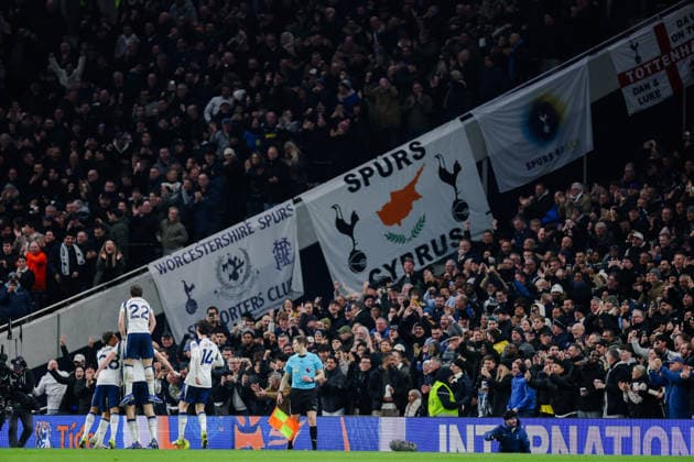 Premier League 2025 26 Tottenham Hotspur v Manchester City Tottenham Hotspur Stadium 01.02.2026 Dominic Solanke of Tottenham Hotspur celebrates scoring 2-2 Premier League 2025 26 Tottenham Hotspur v Manchester City Tottenham Hotspur Stadium 01.02.2026 Photograph By Marc Aspland The Times  Copyright: xMarcxAsplandx NINTCHDBPICT001055806057