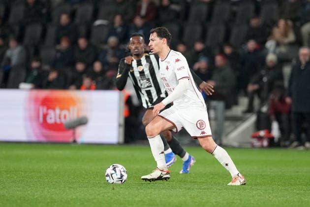 Angers SCO v FC Metz - Ligue 1 McDonald s 2025 2026 21 Benjamin STAMBOULI (fcm) during the Ligue 1 McDonald s match between Angers and Metz at Stade Raymond Kopa on February 1, 2026 in Angers, France. Angers France  Copyright: xFEPx 776348273