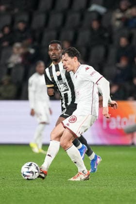 Angers SCO v FC Metz - Ligue 1 McDonald s 2025 2026 21 Benjamin STAMBOULI (fcm) during the Ligue 1 McDonald s match between Angers and Metz at Stade Raymond Kopa on February 1, 2026 in Angers, France. Angers France  Copyright: xFEPx 776348273