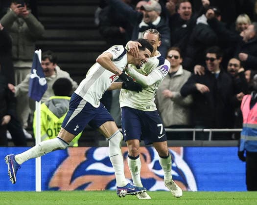 Tottenham Hotspur v Manchester City, Premier League Dominic Solanke of Tottenham Hotspur scores and celebrates, 2-2, during the Tottenham Hotspur v Manchester City Premier League match at the Tottenham Hotspur Stadium, London, England on 1 February 2026 Credit: Ian Stephen Every Second Media Editorial use only. All images are copyright Every Second Media Limited. No images may be reproduced without prior permission. All rights reserved. Premier League and Football League images are subject to licensing agreements with Football DataCo Limited. see https: www.football-dataco.com Copyright: xIMAGO EveryxSecondxMediax ESM-1780-0053 IanxStephenx xEveryxSecondxMediax