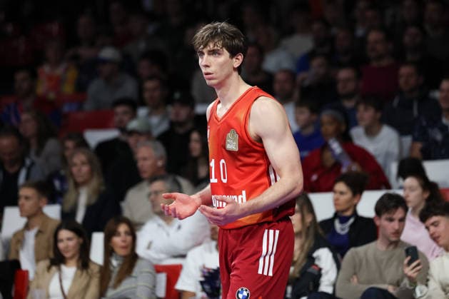 Justinian Jessup (FC Bayern Basketball, 10) gestikuliert, GER, FC Bayern Basketball vs. ratiopharm Ulm, Basketball, easycredit Basketball Bundesliga, 18. Spieltag, Saison 2025 2026, 01.02.2026, GER, FC Bayern Basketball vs. ratiopharm Ulm, Basketball, easycredit Basketball Bundesliga, 18. Spieltag, Saison 2025 2026, 01.02.2026 Muenchen Copyright: xEibner-Pressefoto JennixMaulx EP_JML
