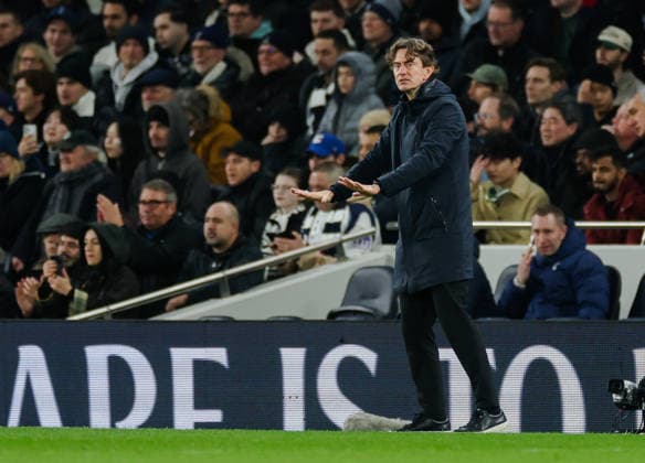 Premier League 2025 26 Tottenham Hotspur v Manchester City Tottenham Hotspur Stadium 01.02.2026 Tottenham Hotspur head coach Thomas Frank Premier League 2025 26 Tottenham Hotspur v Manchester City Tottenham Hotspur Stadium 01.02.2026 Photograph By Marc Aspland The Times  Copyright: xMarcxAsplandx NINTCHDBPICT001055811221