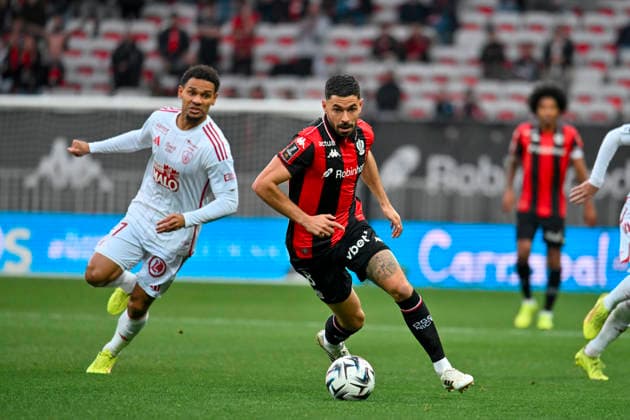 FOOTBALL : Nice (OGCN) vs Brest (SB29) - ligue 1 - 1 2 26 Nice™s midfielder 8 Morgan Sanson during the French L1 2025-2026 season football match between Nice (OGCN) and Brest (SB) at Allianz Riviera stadium of Nice, south France, on February 1, 2026. NICEFrance  Copyright: xFredericxDIDESx