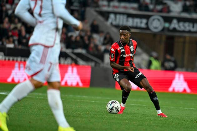 FOOTBALL : Nice (OGCN) vs Brest (SB29) - ligue 1 - 1 2 26 Nice™s Midfielder 99 Salis Abdul during the French L1 2025-2026 season football match between Nice (OGCN) and Brest (SB) at Allianz Riviera stadium of Nice, south France, on February 1, 2026. NICEFrance  Copyright: xFredericxDIDESx
