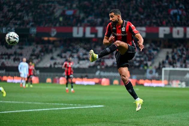 FOOTBALL : Nice (OGCN) vs Brest (SB29) - ligue 1 - 1 2 26 Nice™s defender 2 Ali Abdi during the French L1 2025-2026 season football match between Nice (OGCN) and Brest (SB) at Allianz Riviera stadium of Nice, south France, on February 1, 2026. NICEFrance  Copyright: xFredericxDIDESx