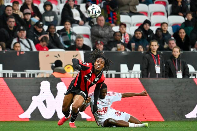 FOOTBALL : Nice (OGCN) vs Brest (SB29) - ligue 1 - 1 2 26 Nice™s forward 11 Sepe Wahi during the French L1 2025-2026 season football match between Nice (OGCN) and Brest (SB) at Allianz Riviera stadium of Nice, south France, on February 1, 2026. NICEFrance  Copyright: xFredericxDIDESx
