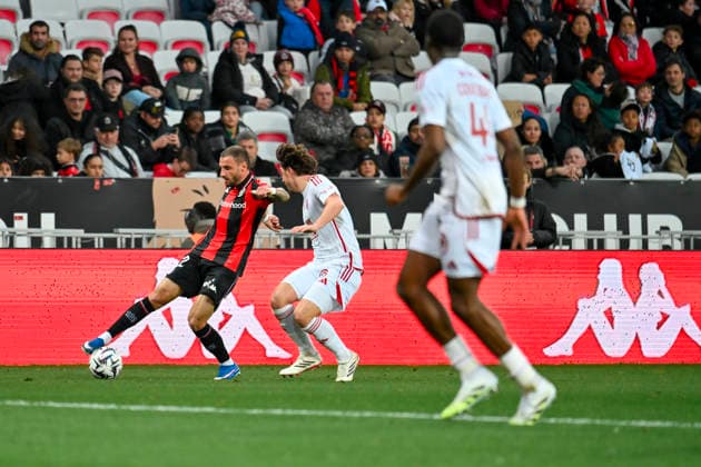FOOTBALL : Nice (OGCN) vs Brest (SB29) - ligue 1 - 1 2 26 Nice™s defender 92 Jonathan Clauss during the French L1 2025-2026 season football match between Nice (OGCN) and Brest (SB) at Allianz Riviera stadium of Nice, south France, on February 1, 2026. NICEFrance  Copyright: xFredericxDIDESx