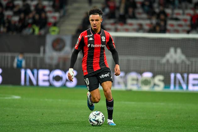 FOOTBALL : Nice (OGCN) vs Brest (SB29) - ligue 1 - 1 2 26 Nice™s forward 10 Sofiane Diop during the French L1 2025-2026 season football match between Nice (OGCN) and Brest (SB) at Allianz Riviera stadium of Nice, south France, on February 1, 2026. NICEFrance  Copyright: xFredericxDIDESx