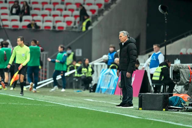 FOOTBALL : Nice (OGCN) vs Brest (SB29) - ligue 1 - 1 2 26 Nice™s coach Claude Puel during the French L1 2025-2026 season football match between Nice (OGCN) and Brest (SB) at Allianz Riviera stadium of Nice, south France, on February 1, 2026. NICEFrance  Copyright: xFredericxDIDESx