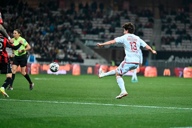 FOOTBALL : Nice (OGCN) vs Brest (SB29) - ligue 1 - 1 2 26 Brest™s midfielder 13 J. Chotard during the French L1 2025-2026 season football match between Nice (OGCN) and Brest (SB) at Allianz Riviera stadium of Nice, south France, on February 1, 2026. NICEFrance  Copyright: xFredericxDIDESx