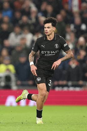 1st February 2026; Tottenham Hotspur Stadium, London, England; Premier League Football, Tottenham Hotspur versus Manchester City; Nico O Reilly of Manchester City  KatiexChan Content restricted for UK based newspaper