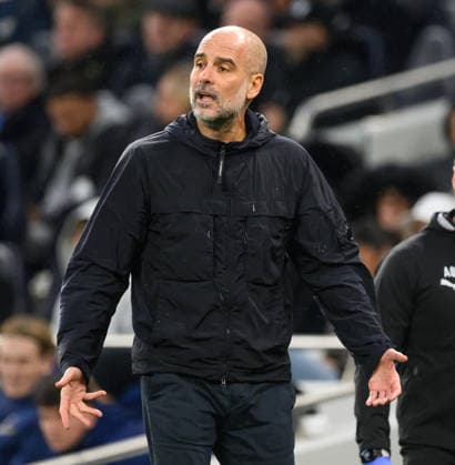 01 Feb 2026 - Tottenham v Manchester City - Premier League - Tottenham Hotspur Stadium - London. Tottenham v Manchester City - Premier League - Tottenham Hotspur Stadium - London. Manchester City Manager Pep Guardiola. Picture : Mark Pain LONDON England  Copyright: xMarkxPainx