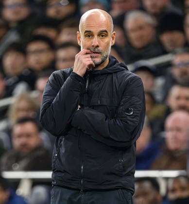 01 Feb 2026 - Tottenham v Manchester City - Premier League - Tottenham Hotspur Stadium - London. Tottenham v Manchester City - Premier League - Tottenham Hotspur Stadium - London. Manchester City Manager Pep Guardiola. Picture : Mark Pain LONDON England  Copyright: xMarkxPainx