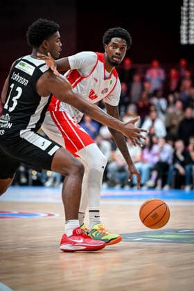 Barmer 2. Basketball Bundesliga ProA: Rheinstars Köln vs. Paderborn Baskets, 01.02.2026 Kenny Baptiste (RheinStarsKöln 39), Barmer 2. Basketball Bundesliga ProA: Rheinstars Köln vs. Paderborn Baskets am 01.02.2026 in der Motorworld Köln in Koeln (Nordrhein-Westfalen) Copyright: xBEAUTIFULxSPORTS Mueller-Laschetx