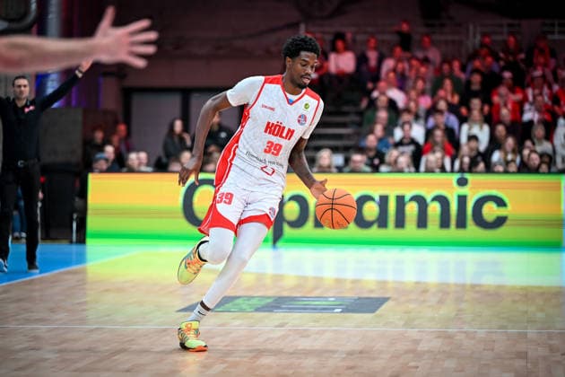 Barmer 2. Basketball Bundesliga ProA: Rheinstars Köln vs. Paderborn Baskets, 01.02.2026 Kenny Baptiste (RheinStarsKöln 39), Barmer 2. Basketball Bundesliga ProA: Rheinstars Köln vs. Paderborn Baskets am 01.02.2026 in der Motorworld Köln in Koeln (Nordrhein-Westfalen) Copyright: xBEAUTIFULxSPORTS Mueller-Laschetx