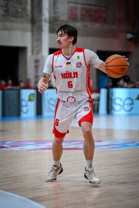 Barmer 2. Basketball Bundesliga ProA: Rheinstars Köln vs. Paderborn Baskets, 01.02.2026 Jasper Günther (RheinStarsKöln 6), Barmer 2. Basketball Bundesliga ProA: Rheinstars Köln vs. Paderborn Baskets am 01.02.2026 in der Motorworld Köln in Koeln (Nordrhein-Westfalen) Copyright: xBEAUTIFULxSPORTS Mueller-Laschetx