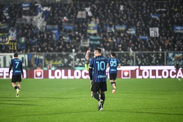 US Cremonese v FC Internazionale - Serie A Lautaro Martinez of Inter FC celebrates after a goal during the Italian Serie A football match between US Cremonese and Inter FC in Milan, Italy, on February 1, 2026, at Giuseppe Meazza San Siro stadium. Cremona Italy  Copyright: xTizianoxBallabiox originalFilename:ballabio-uscremon260201_np9zQ.jpg