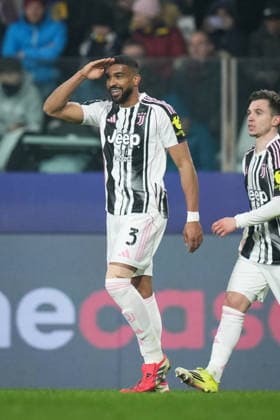 Juventus™ Bremer celebrates after scoring the 1-0 goal for his team during the Serie A soccer match between Parma and Juventus at Ennio Tardini Stadium in Parma, North Italy, Sunday, February 1, 2026. Soccer  Copyright: xMassimoxPaolone LaPressex