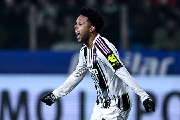 Mg Parma 01 02 2026 - campionato di calcio Serie A Parma-Juventus foto Matteo Gribaudi Image nella foto: esultanza gol Weston McKennie 