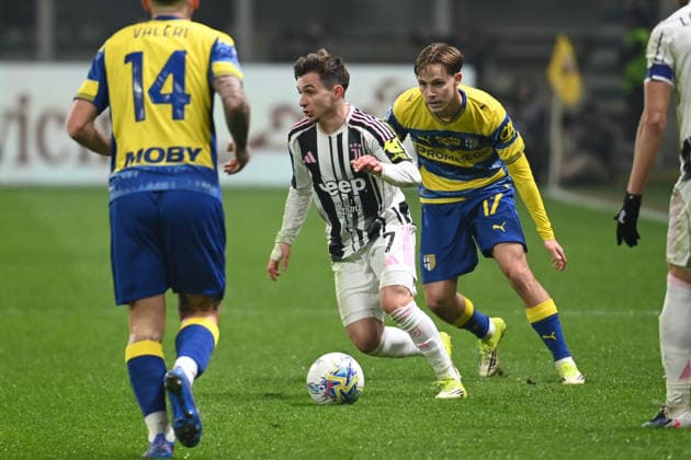 Francisco Conceicao (Juventus Fc) in action during Parma Calcio vs Juventus FC, Italian soccer Serie A match in Parma, Italy, February 01 2026  Copyright: xGianlucaxRicci IPAxSportx xipa-agency.netx xx IPA_70859394 IPA_Agency_IPA70859394