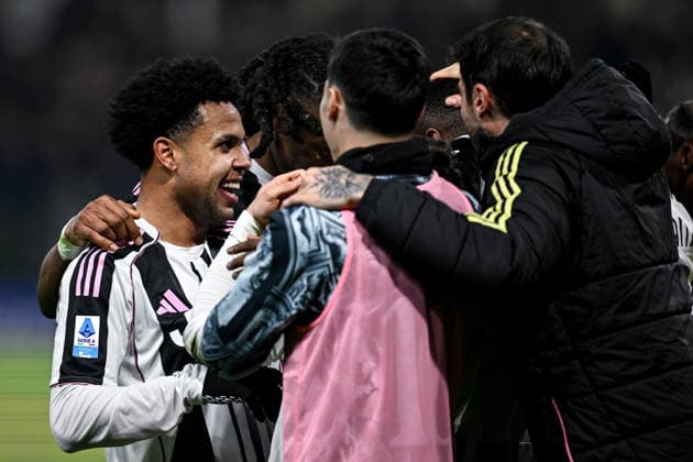 Mg Parma 01 02 2026 - campionato di calcio Serie A Parma-Juventus foto Matteo Gribaudi Image nella foto: esultanza gol Weston McKennie 